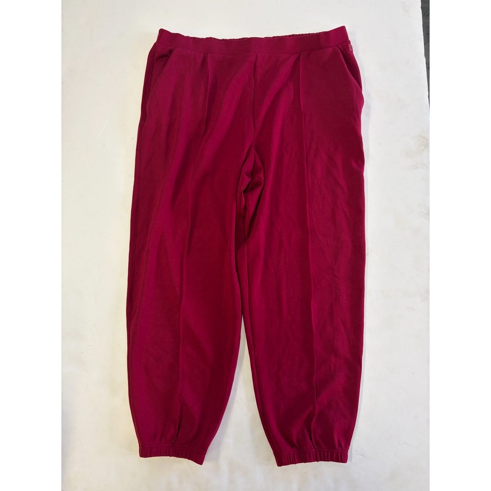 Victoria's Secret Joggers Women's XXL Red Modal Blend Lounge Sweatpants NWT
